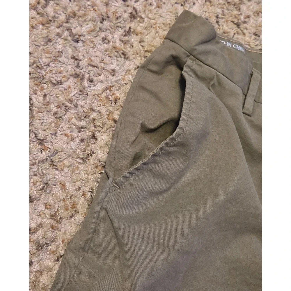 Banana Republic Slim Fit Lived-In‎ Chino Pants Mens Size 31x32 Green